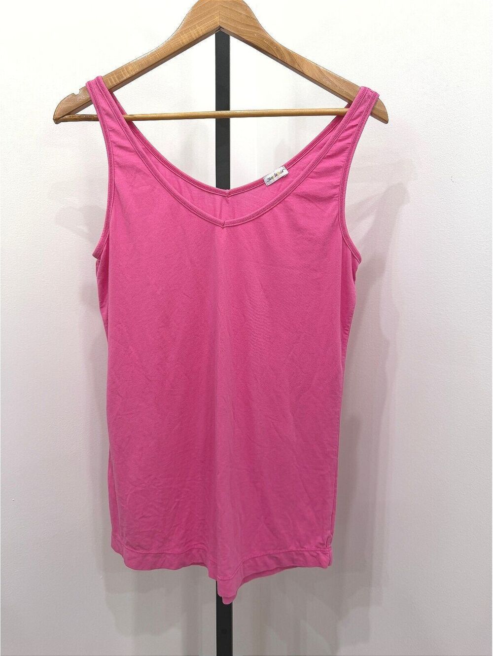Jams World Pink Sleeveless Tank Top Large